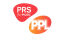 PRS for Music and PPL music licensing logos